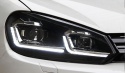 Reflektory Golf 6 w stylu golfa 7.5